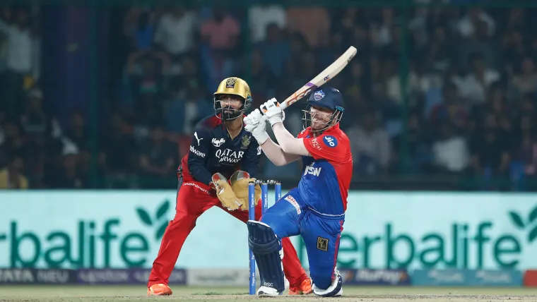 David Warner batting in DC vs RCB; IPL 2023