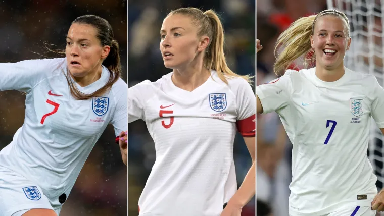 Fran Kirby, Leah Williamson, Beth Mead