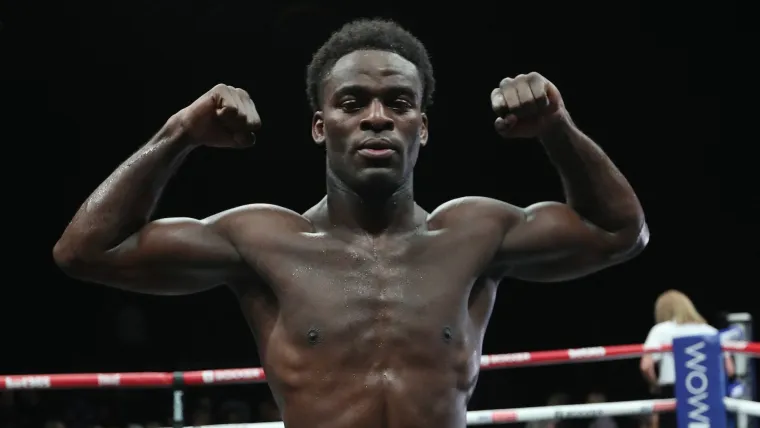 Joshua Buatsi in a ring