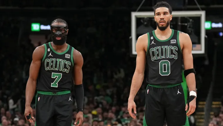 Jaylen Brown, Jayson Tatum 05112023