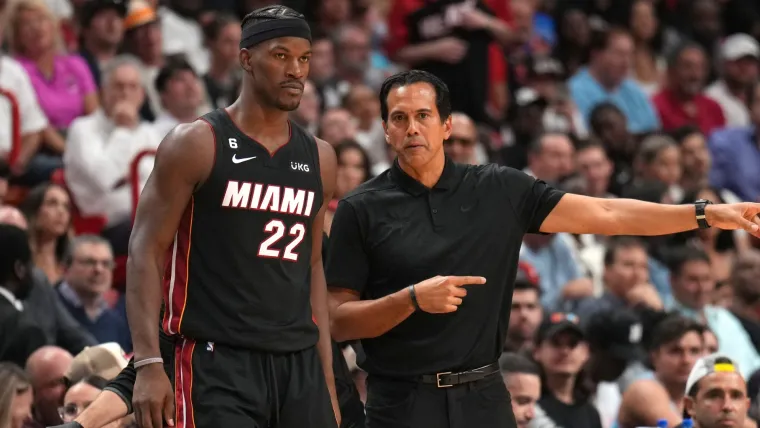 Jimmy Butler, Erik Spoelstra 05292023