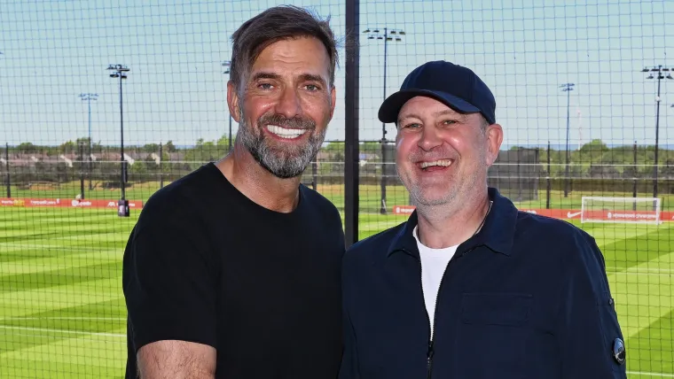 Jurgen Klopp and Jorg Schmadtke