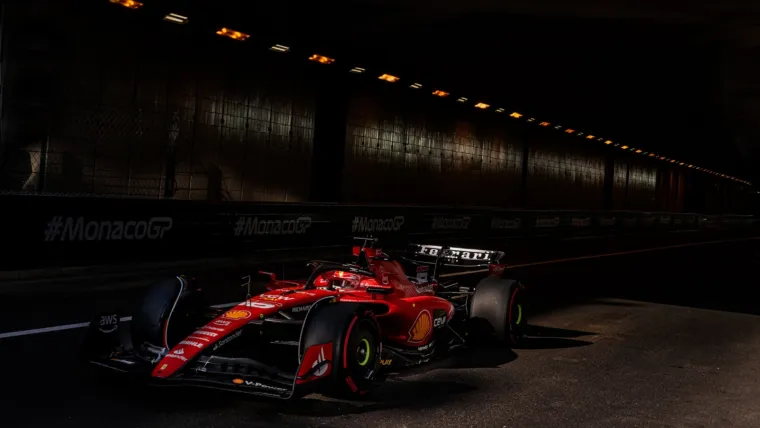 Charles Leclerc Ferrari Monaco 2023