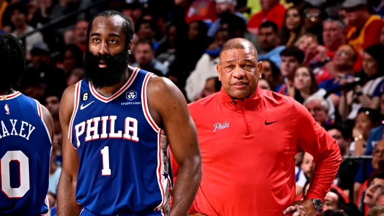 James Harden Doc Rivers 76ers