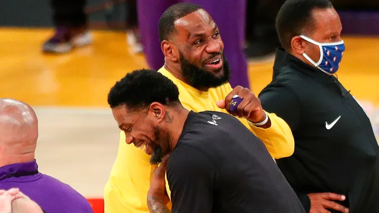 LeBron James (Lakers), Udonis Haslem (Heat)