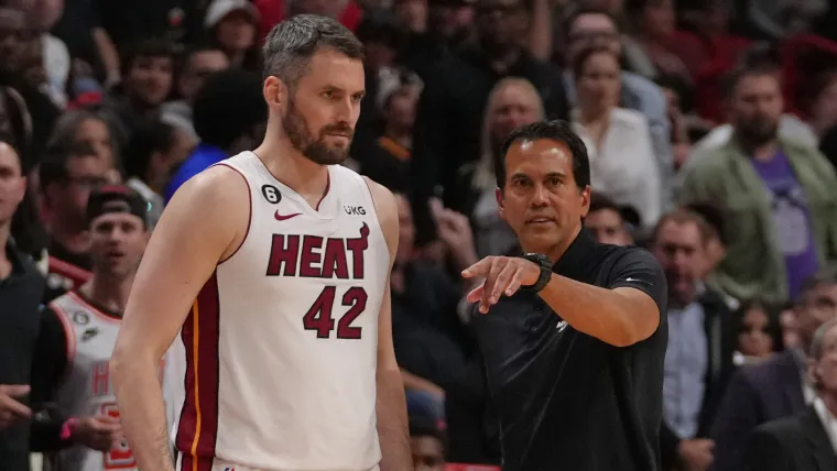 Kevin Love & Erik Spoelstra