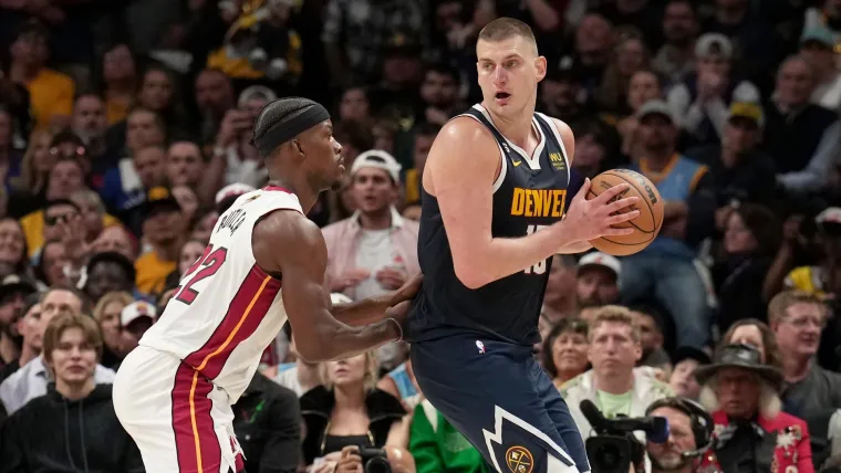 Jimmy Butler and Nikola Jokic