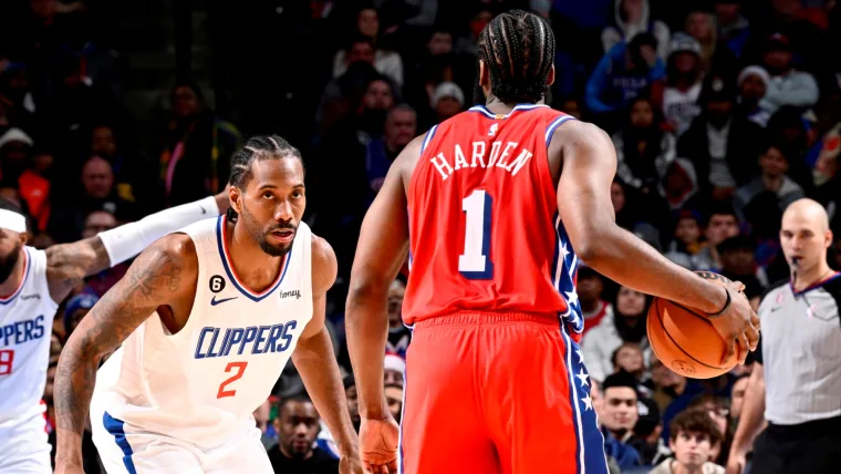 Kawhi Leonard and James Harden