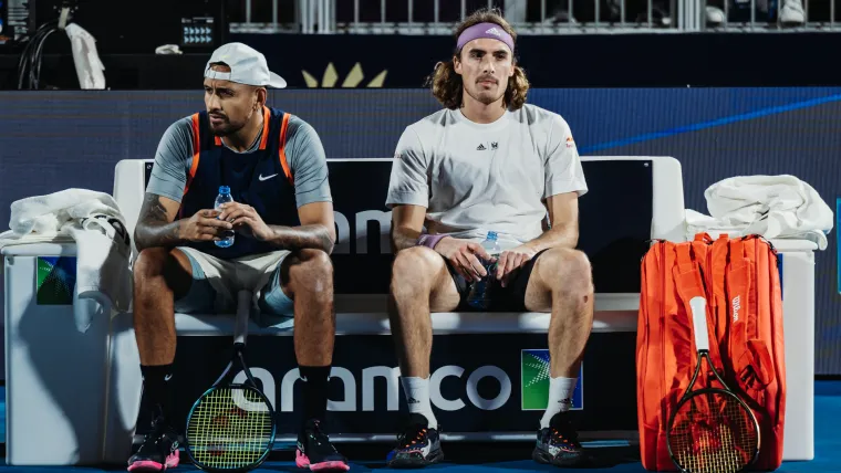 Nick Kyrgios Stefanos Tsitsipas