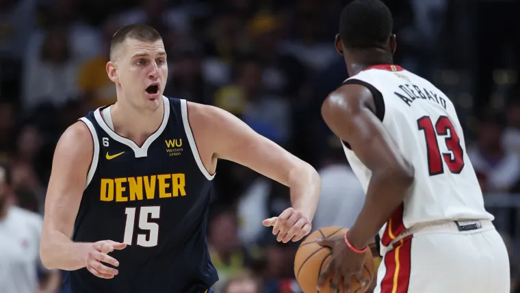 Nikola Jokic and Bam Adebayo 