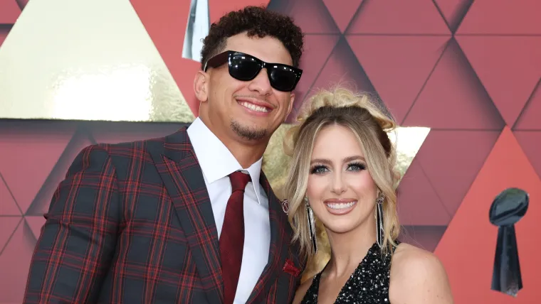 Patrick and Brittany Mahomes