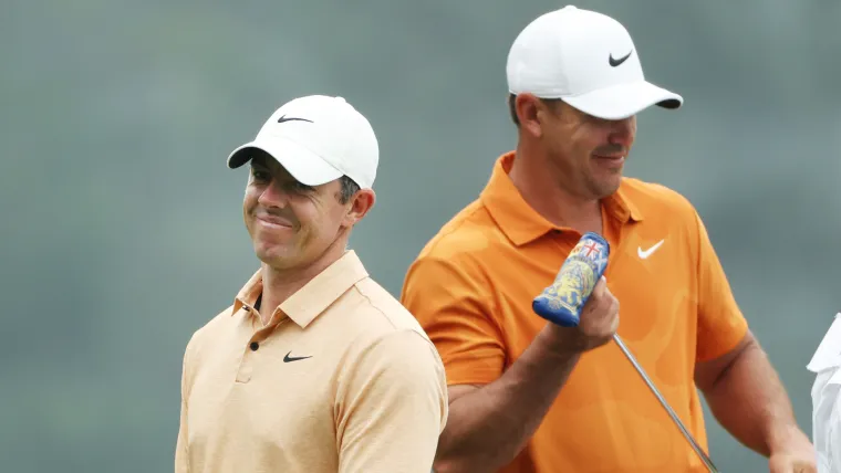 Rory McIlroy and Brooks Koepka