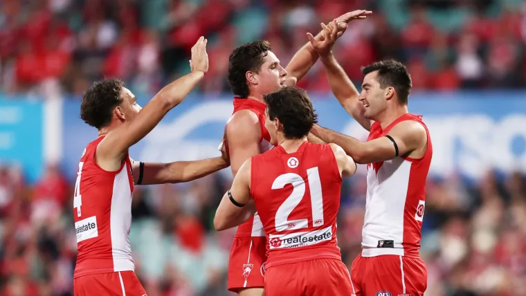 Ryan Clarke Hayden McLean Errol Gulden Logan McDonald Sydney Swans