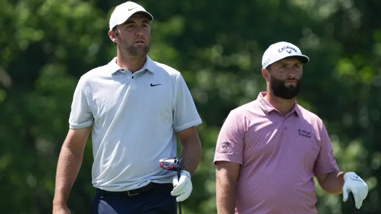 Scottie Scheffler and Jon Rahm