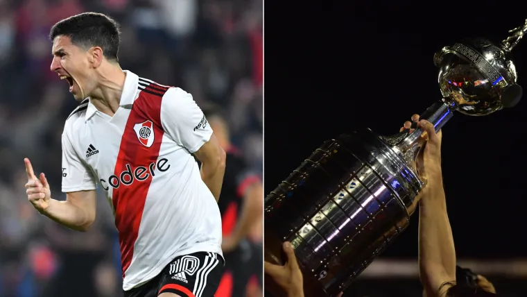 Nacho Fernandez Copa Libertadores River 062323