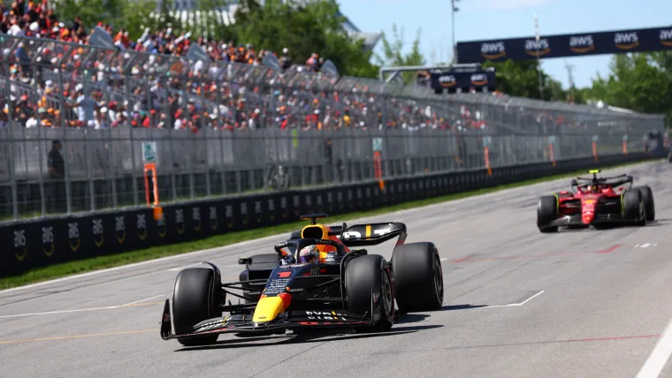 Max Verstappen Carlos Sainz Canada 2022 F1