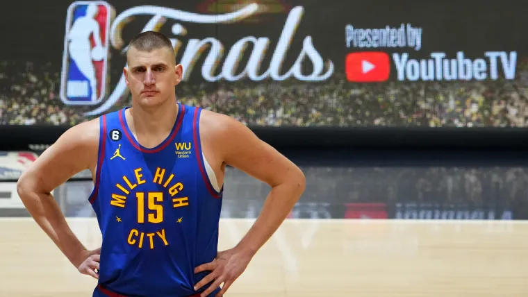 Nikola Jokic Denver Nuggets NBA Finals 2023 060123