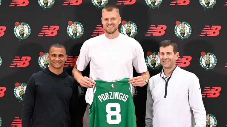 Boston Celtics Kristaps Porzingis