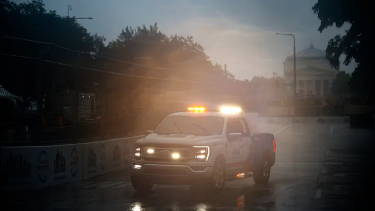 NASCAR at Chicago weather