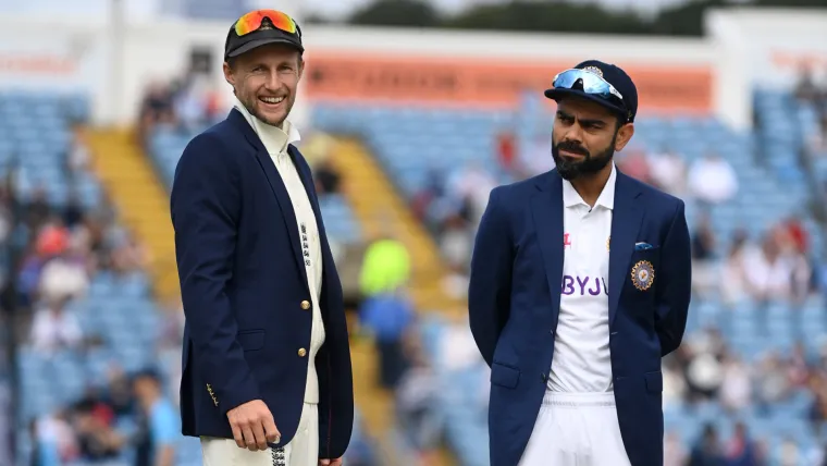 Virat Kohli and Joe Root