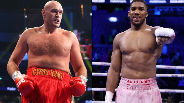 Tyson Fury and Anthony Joshua