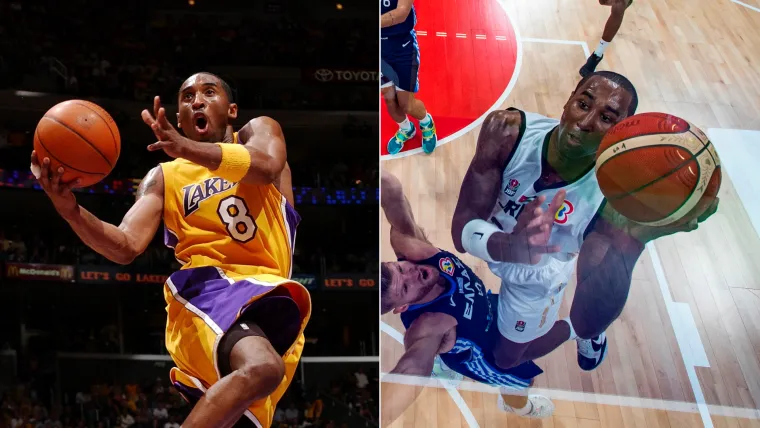 Rondae Hollis-Jefferson and Kobe Bryant