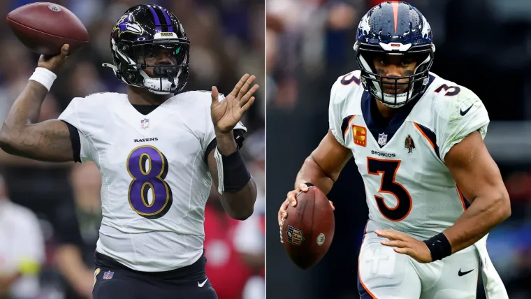 Lamar Jackson, Russell Wilson