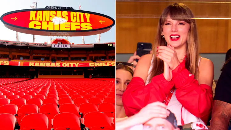 Taylor Swift Arrowhead Stadium