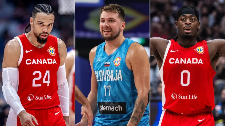 Dillon Brooks Luka Doncic Luguentz Dort