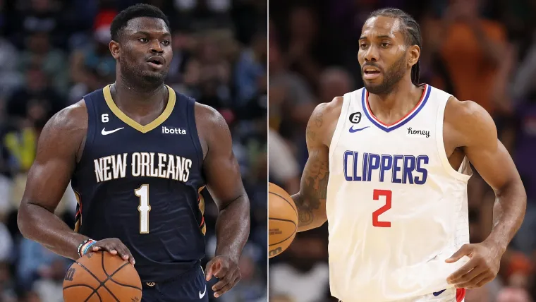 Zion Williamson, Kawhi Leonard 09262023