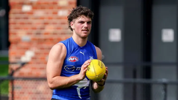 Brayden George training North Melbourne