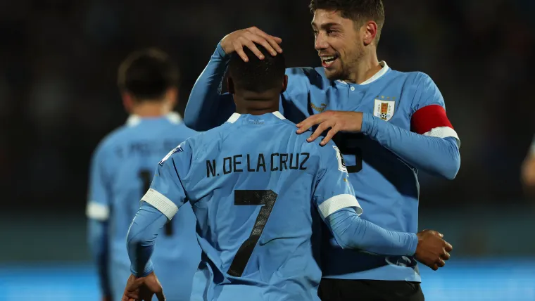 Nicolas De la Cruz Federico Valverde Uruguay 2023