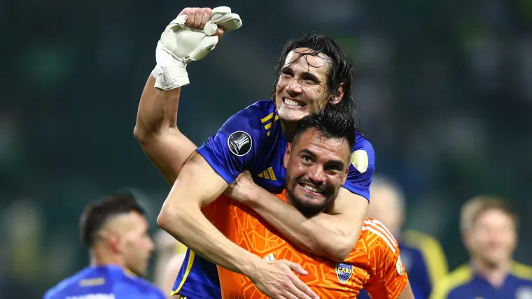 Sergio Romero, Edinson Cavani