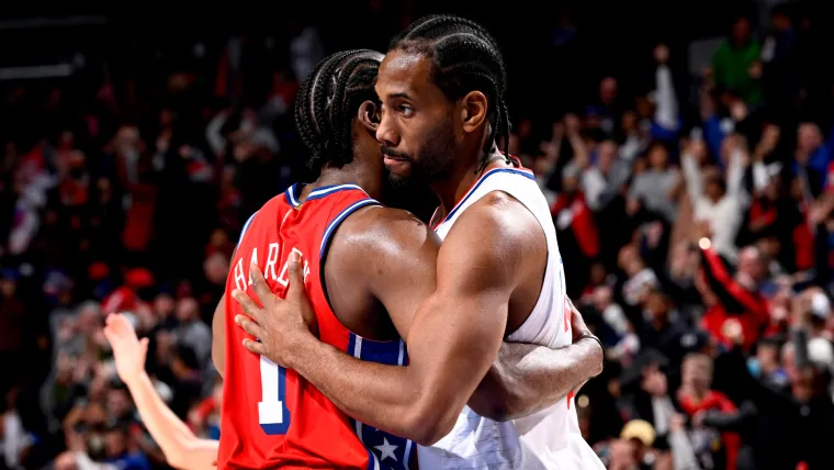 James Harden Kawhi Leonard Clippers 76ers