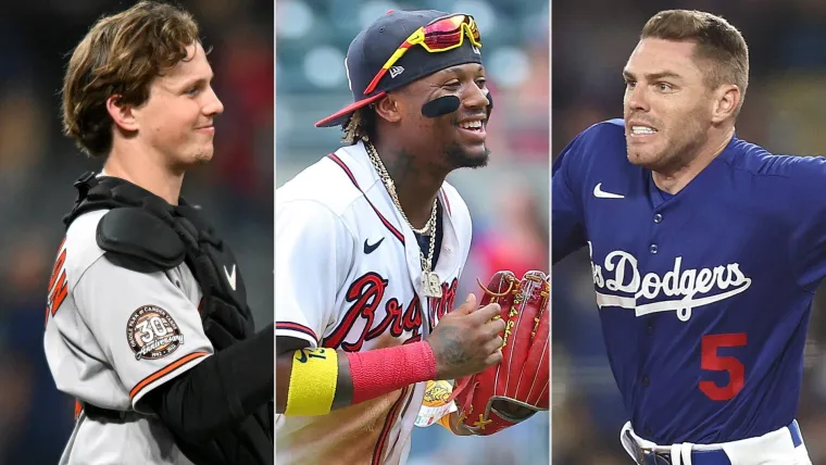 Adley Rutschman, Ronald Acuña Jr., Freddie Freeman