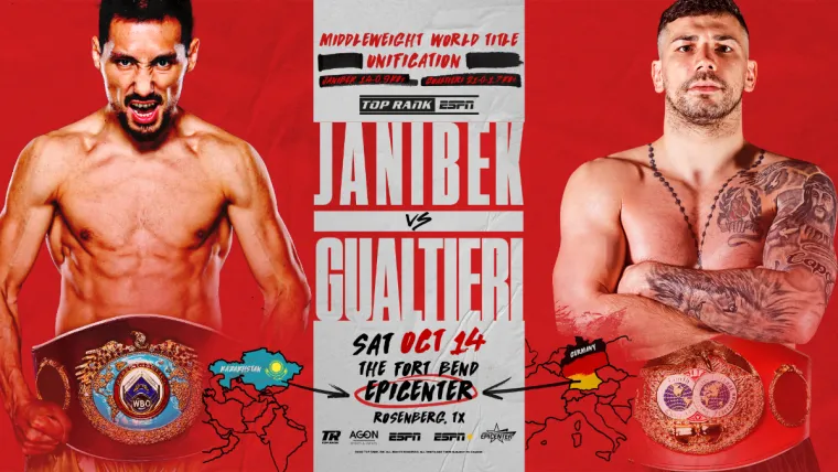 Janibek Alimkhanuly vs. Vincenzo Gualtieri