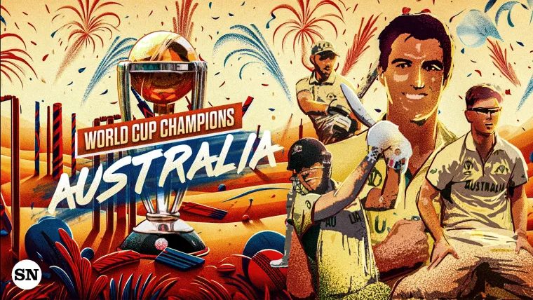 Australia CWC celebration GFX