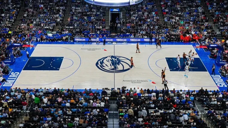 Dallas Mavericks court