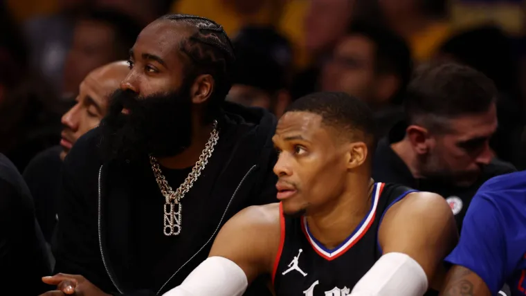 James Harden and Russell Westbrook