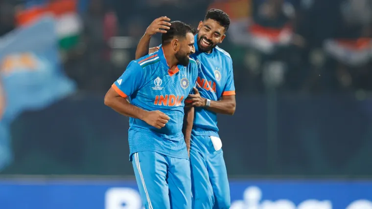 Mohammed Shami Mohammed Siraj India