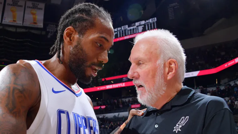 Kawhi Leonard LA Clippers Gregg Popovich San Antonio Spurs