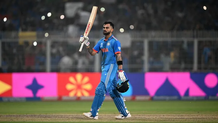 Virat Kohli India-SA World Cup 2023 49th 100