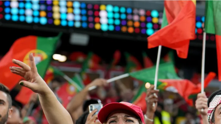 Portugal fans