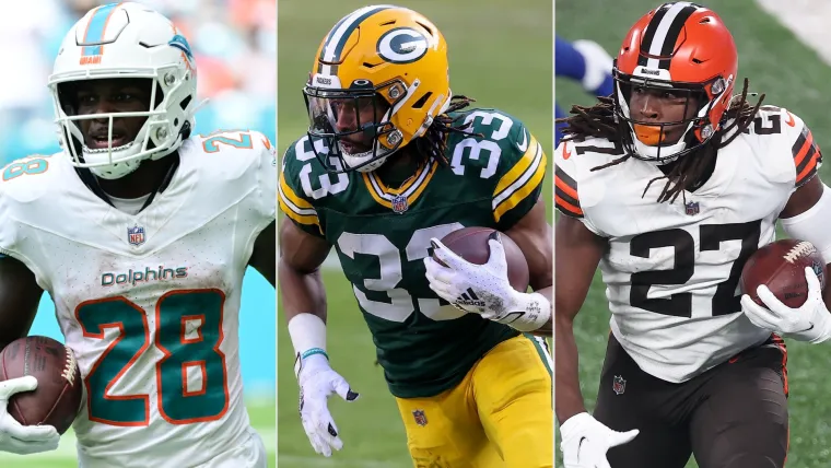 De'Von Achane, Aaron Jones, Kareem Hunt 