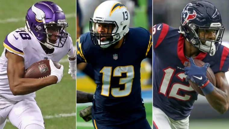 Justin Jefferson, Keenan Allen, Nico Collins