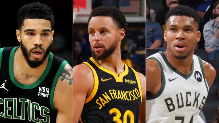 Jayson Tatum Stephen Curry Giannis Antetokounmpo