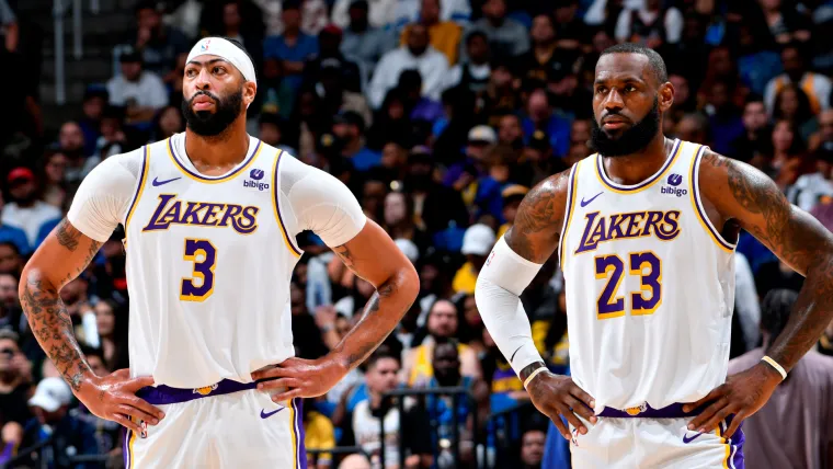 Anthony Davis LeBron James Lakers