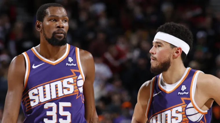 Kevin Durant Devin Booker Phoenix Suns