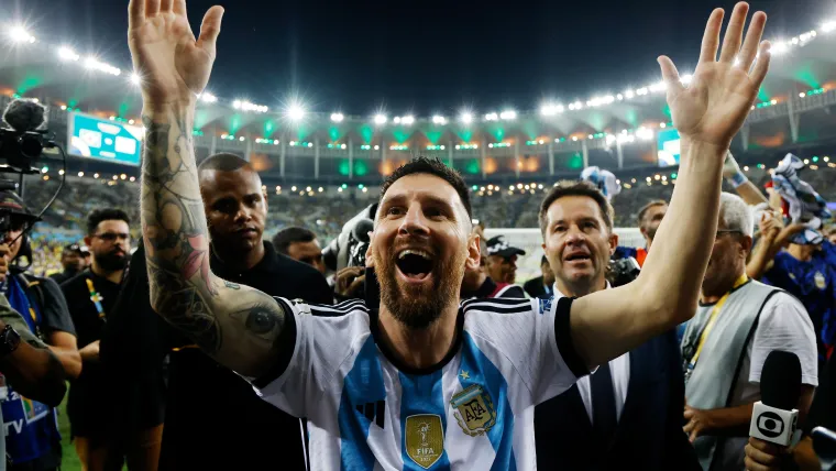 Lionel Messi Argentina vs Brasil Maracana 2023