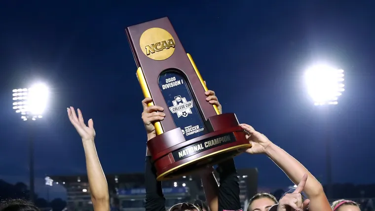 NCAA women's soccer trophy